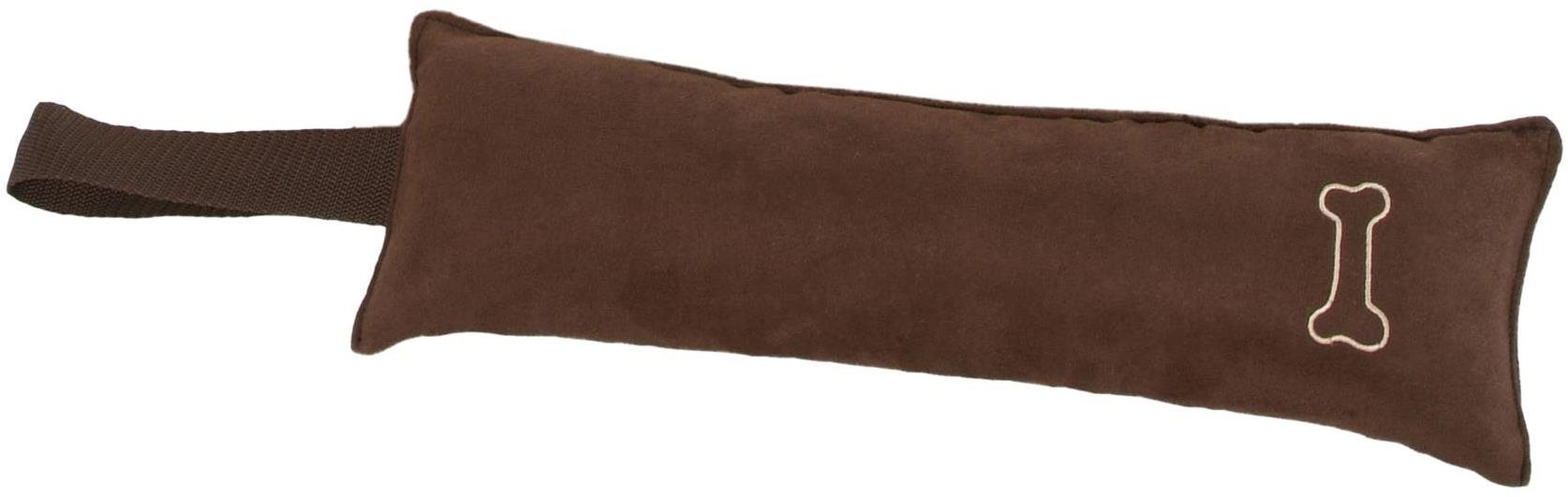 Olala pets preťahovadlo pešek 10 × 33 cm – hnedé Hračka pre psov