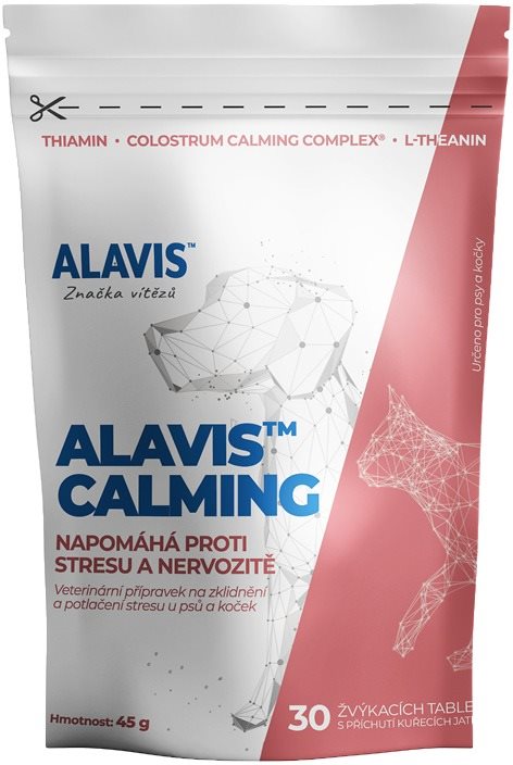 Alavis Calming 45 g 30 tbl. Doplnok stravy pre psov