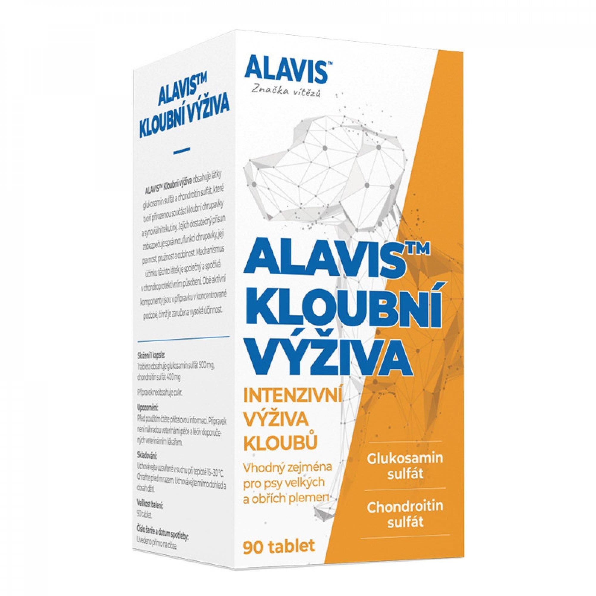 Alavis Kĺbová výživa 90 tbl. Kĺbová výživa pre psov