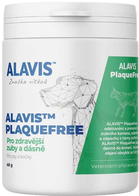 Alavis Plaque Free 40 g Doplnok stravy pre psov
