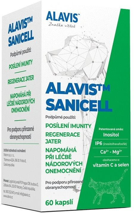 Alavis Sanicell 60 tbl. Doplnok stravy pre psov