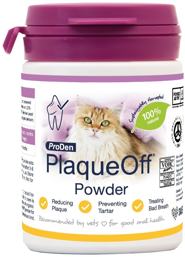 ProDen PlaqueOff Powder Cat 40 g Doplnok stravy pre mačky