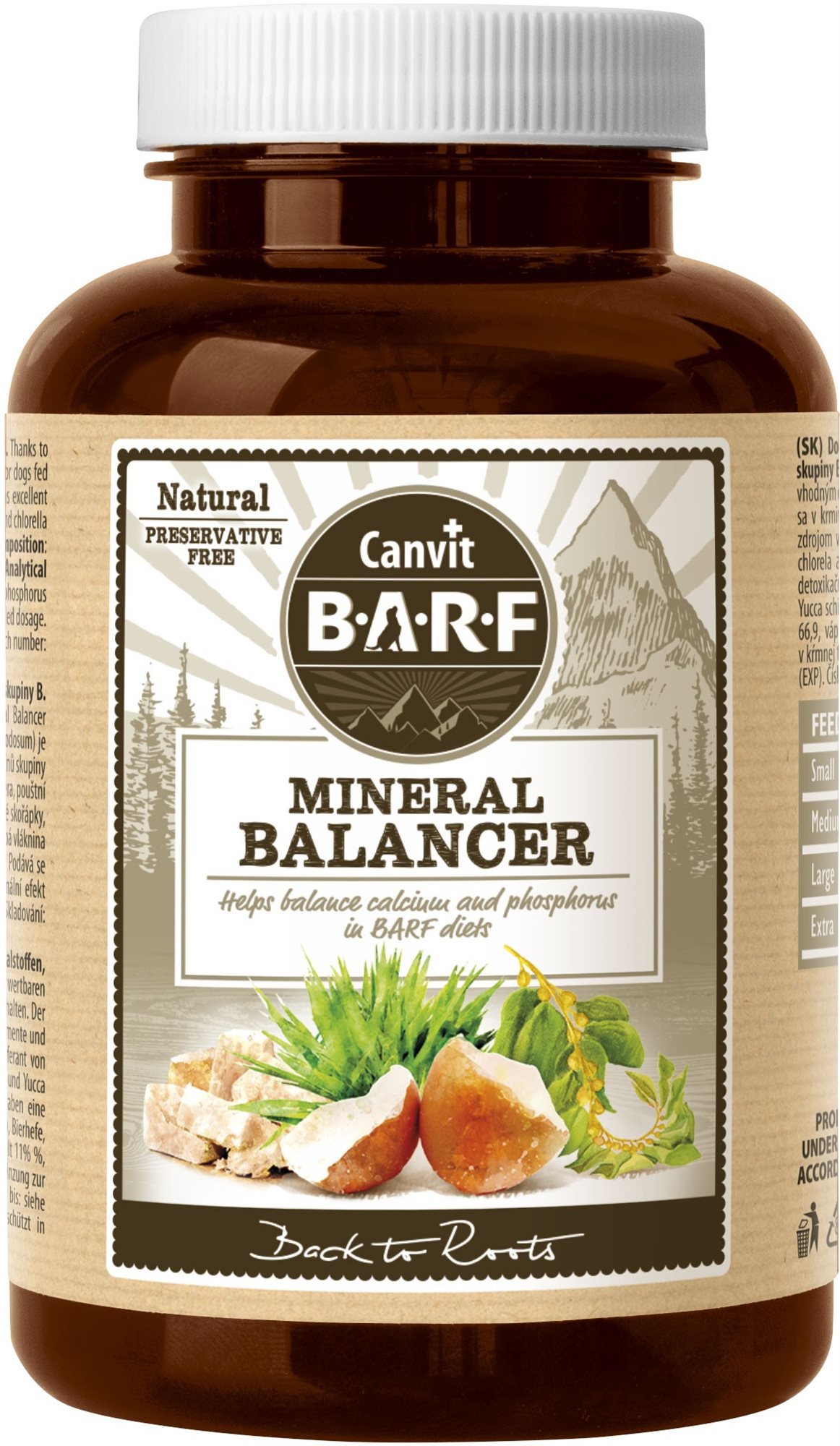 Canvit BARF Mineral Balancer 260 g Doplnok stravy pre psov