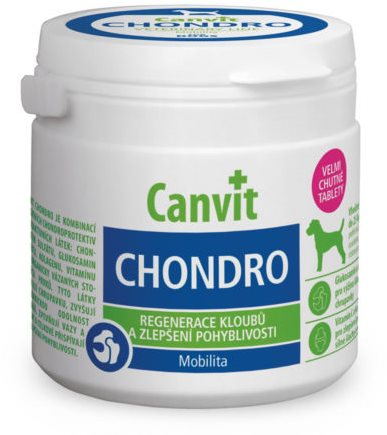 Canvit Chondro pre psov ochutené 230 g Kĺbová výživa pre psov