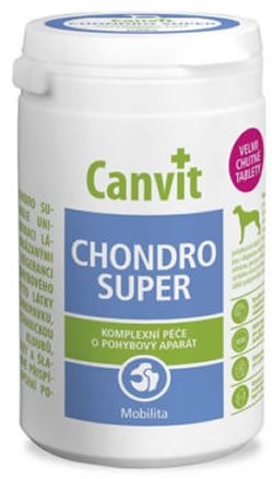 Canvit Chondro Super pre psov, ochutené, 500 g Kĺbová výživa pre psov