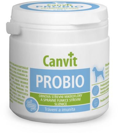 Canvit Probio pre psov, 100 g plv. Doplnok stravy pre psov