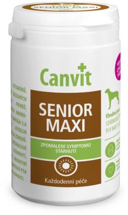 Canvit Senior MAXI ochutené pre psy 230 g Doplnok stravy pre psov