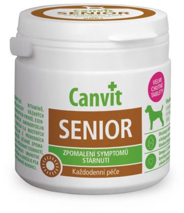 Canvit Senior pre psy 100 g Doplnok stravy pre psov