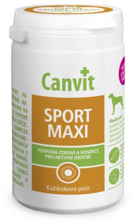 Canvit Sport MAXI ochutené pre psov 230 g Doplnok stravy pre psov