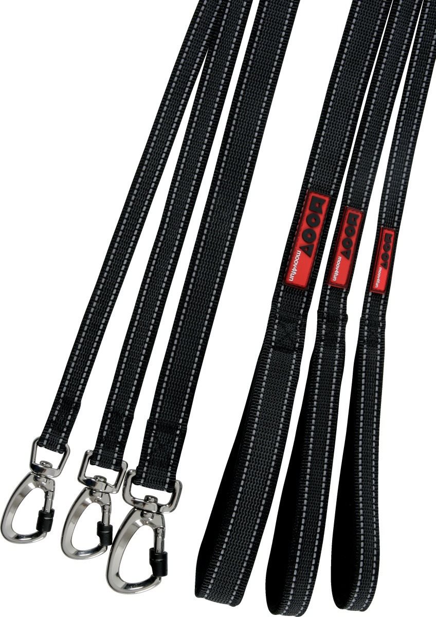 Vodítko pes MOOV čierna 40 mm 50 cm Zolux Vodítko