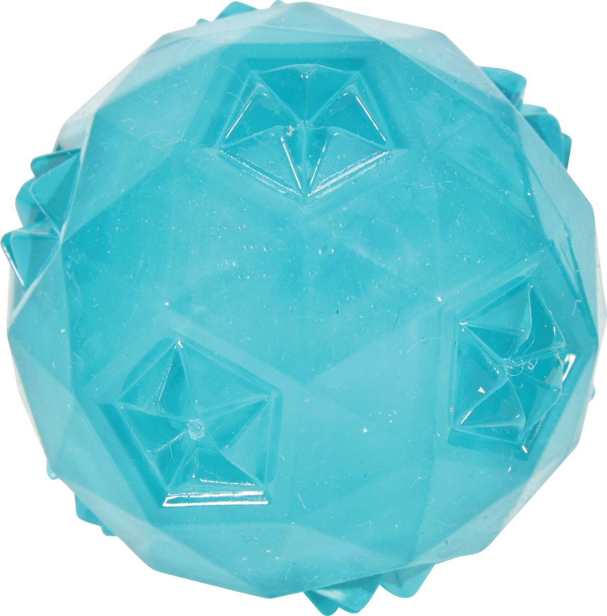 Loptička TPR POP BALL 6 cm tyrkysová Zolux Hračka pre psov