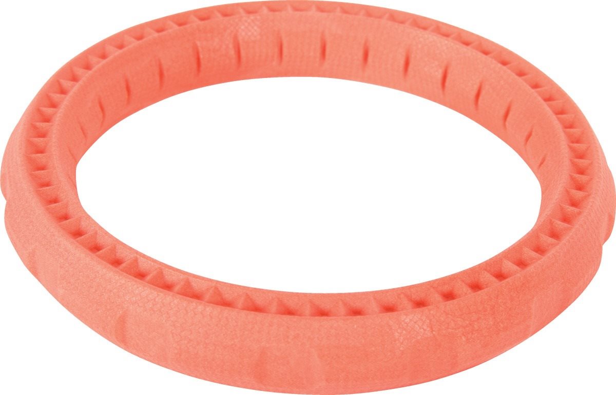 RING MOOS TPR POP 23 cm lososová Zolux Hračka pre psov