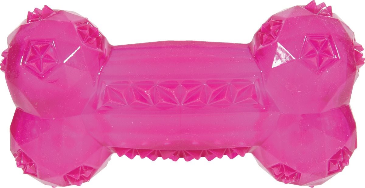 Zolux BONE TPR POP 12 cm ružová Hračka pre psov