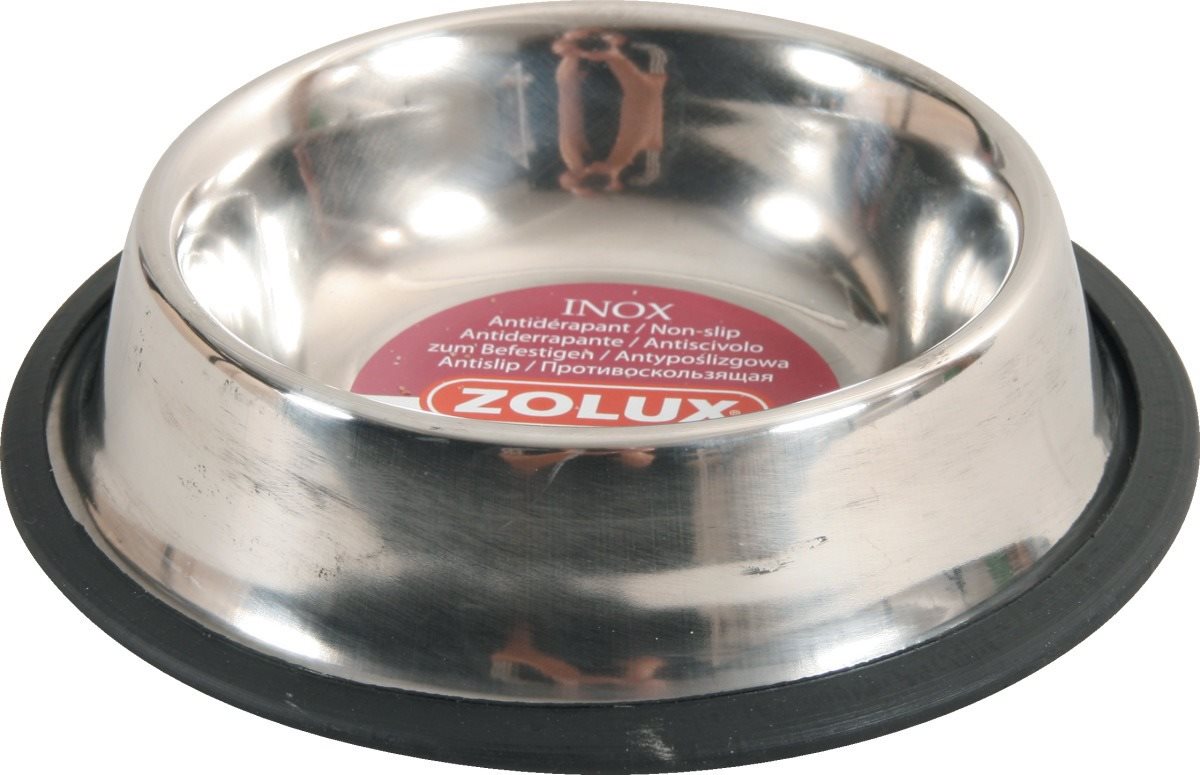 Miska nerez protišmyková pes STEEL 0,90 l Zolux Miska pre psa