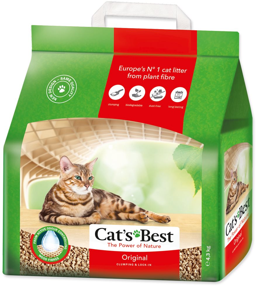 Cats best Original 10 l/4,3 kg Podstielka pre mačky