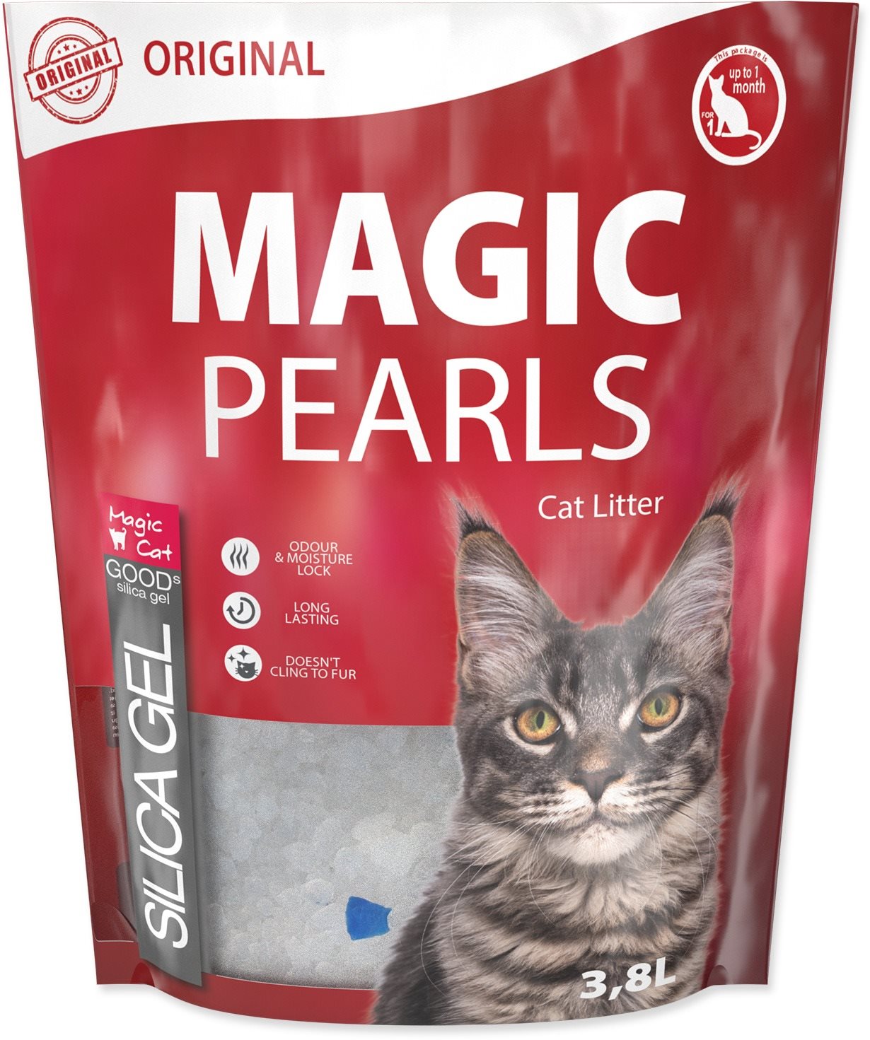 MAGIC PEARLS kočkolit original 3,8 l Podstielka pre mačky