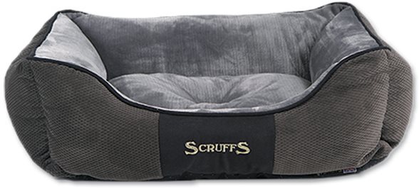 SCRUFFS Chester box bed M 60 × 50 cm sivý Pelech