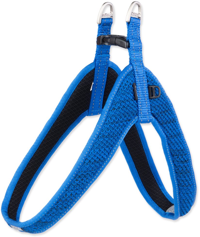 ROGZ postroj Fast Fit modrý 2 × 63 cm Postroj