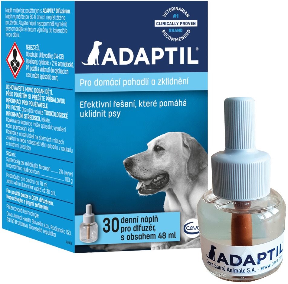Adaptil recharge 48 ml Feromóny pre psov