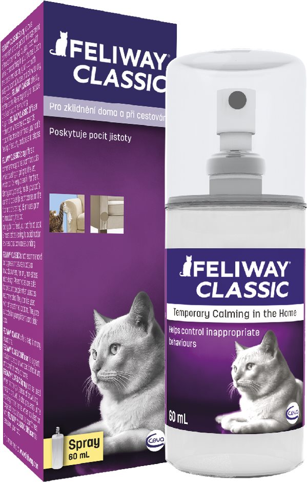 Feliway spray 60 ml Feromóny pre mačky