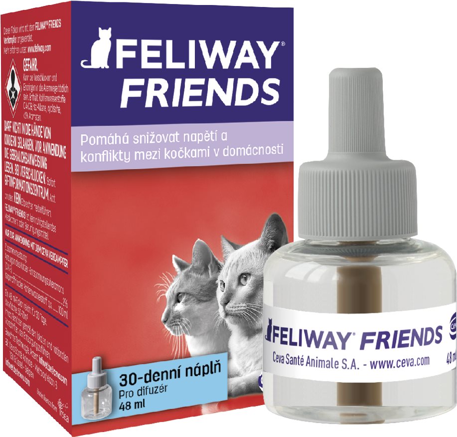 Feliway friends, náplň 48 ml Feromóny pre mačky