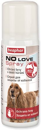 Beaphar sprej pre hárajúce feny No Love 50 ml Sprej na...