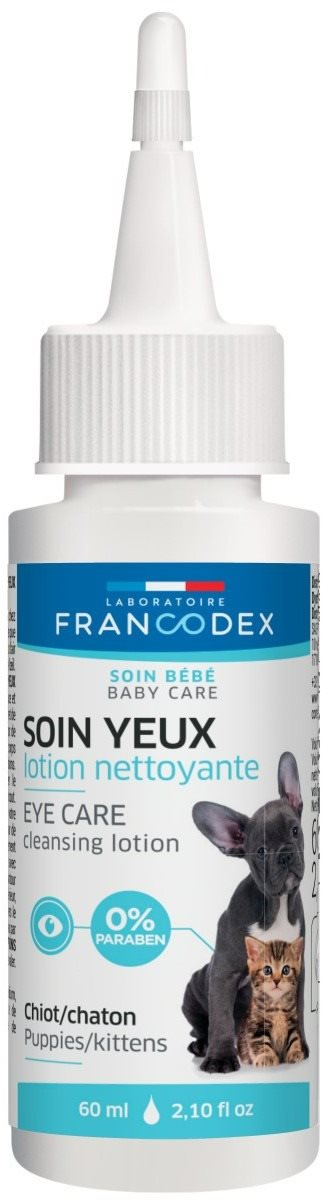 Francodex roztok čistiaci na oči šteňa, mačiatko 60 ml Prostriedok...
