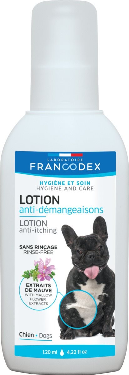 Francodex roztok proti svrbeniu pes 120 ml Roztok pre psov