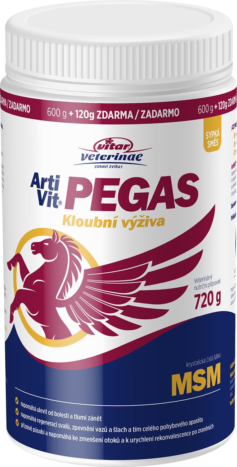 Vitar Veterinae ArtiVit Pegas MSM, extra čistá látka 99,95 % -...