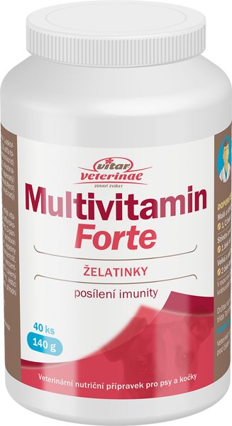 Vitar Veterinae Multivitamin Forte želé 40 ks Vitamíny pre psa