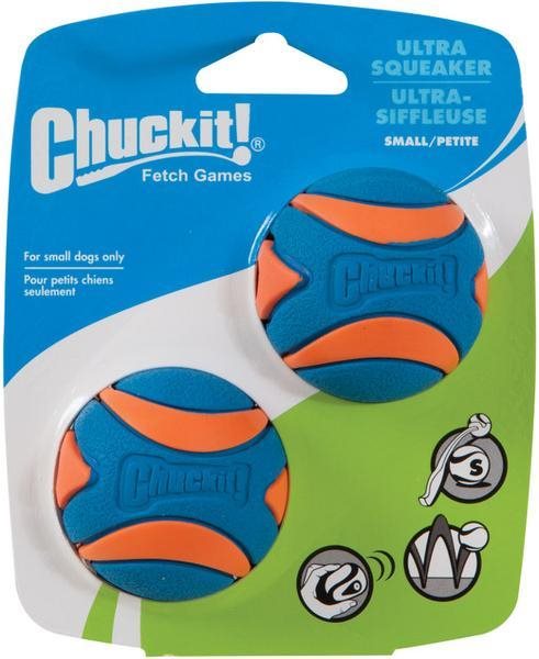 Chuckit! Ultra Squeaker Ball Small – 2 na karte Loptička pre psov