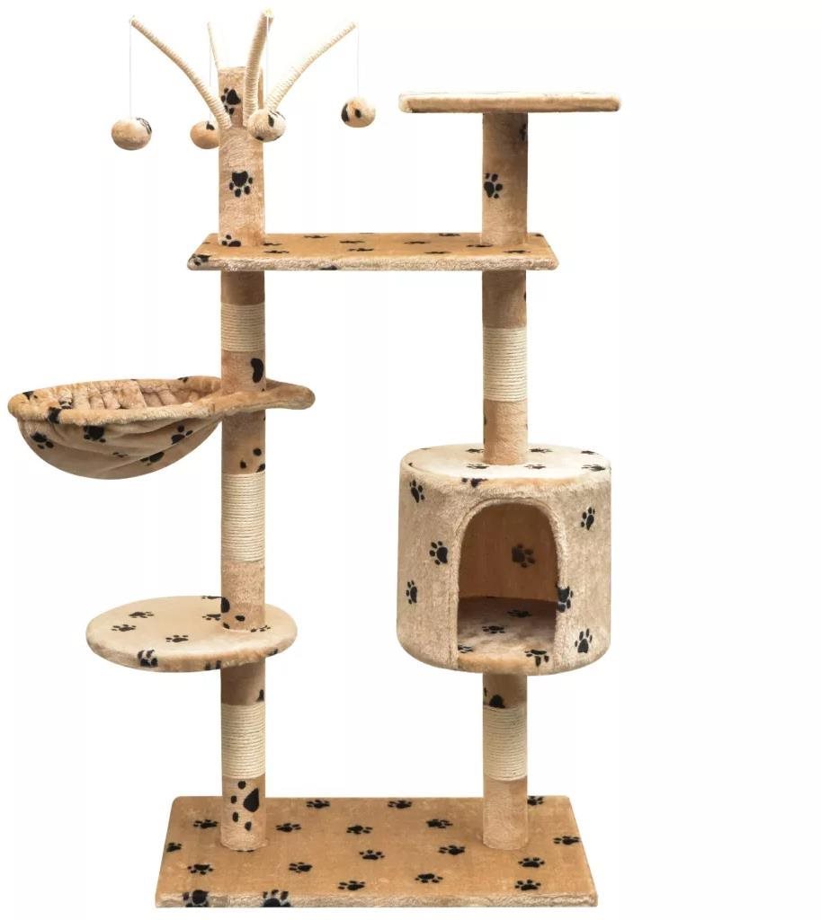 Shumee Hracie škrabadlo s kukaňou a pelechom 96 × 35 × 125 cm...