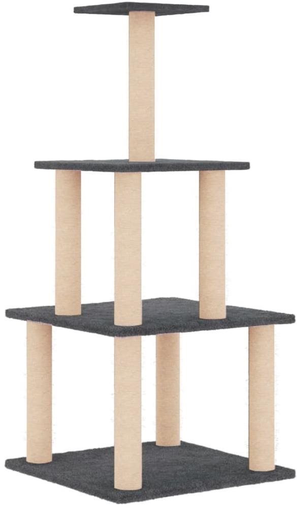 Shumee Škrabadlo pre mačky 111 cm, tmavosivé Škrabadlo pre mačky