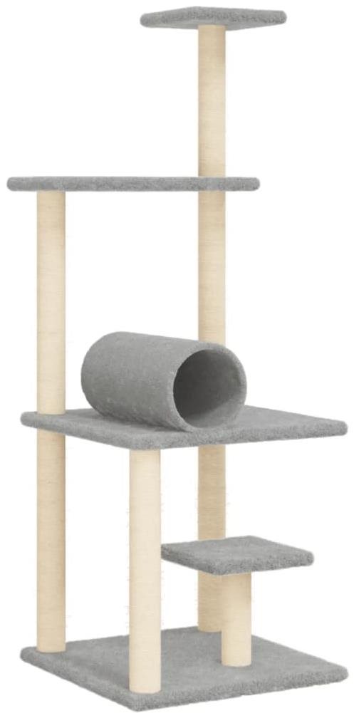 Shumee Škrabadlo pre mačky 136 cm, svetlosivé Škrabadlo pre mačky