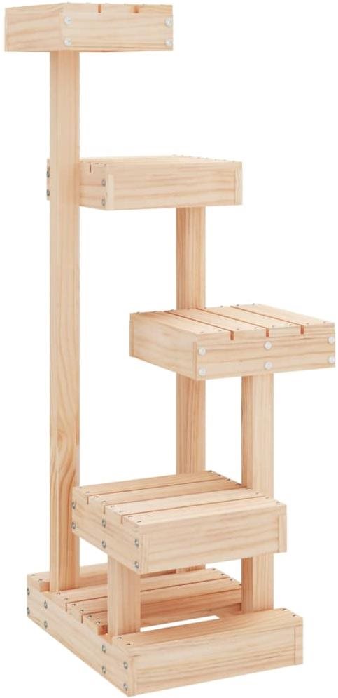 Shumee Škrabadlo pre mačky 45,5 × 49 × 103 cm, masívne borovicové...