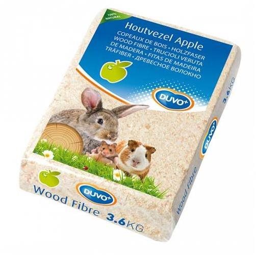 DUVO+ Podstielka pre hlodavce hobliny s vôňou jablka 3,6 kg...