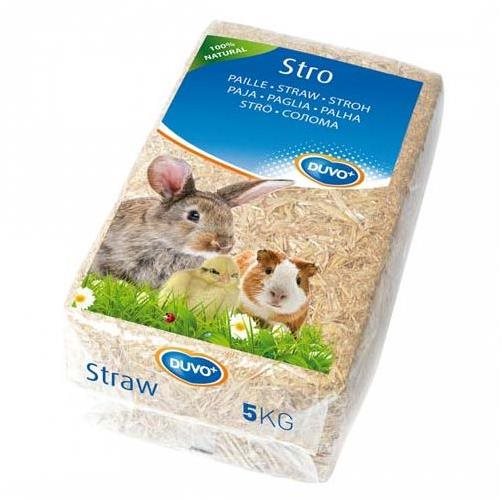 DUVO+ Podstielka pre hlodavce slama 5 kg Podstielka