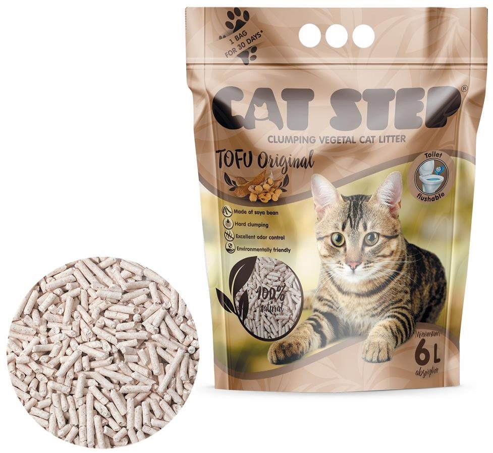 Cat Step Tofu Originál 2,7 kg Podstielka pre mačky