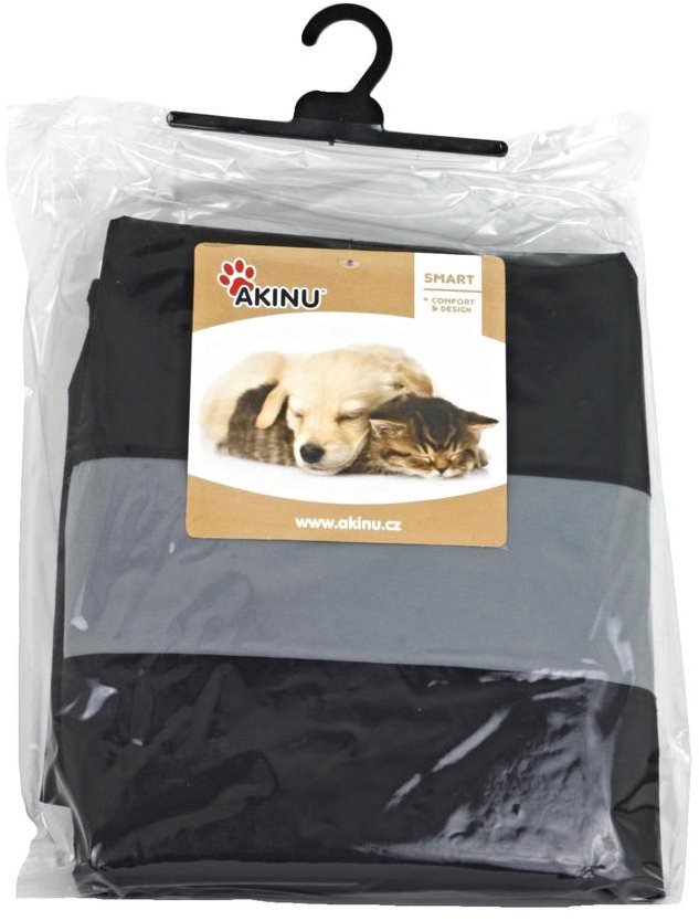 Akinu 135 × 160 cm pevná (obyč/vaňa/zips) Deka pre psa do auta