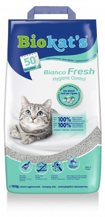 Biokat´s bianco fresh control 10 kg Podstielka pre mačky