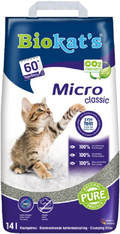Biokat´s micro classic 14 l Podstielka pre mačky