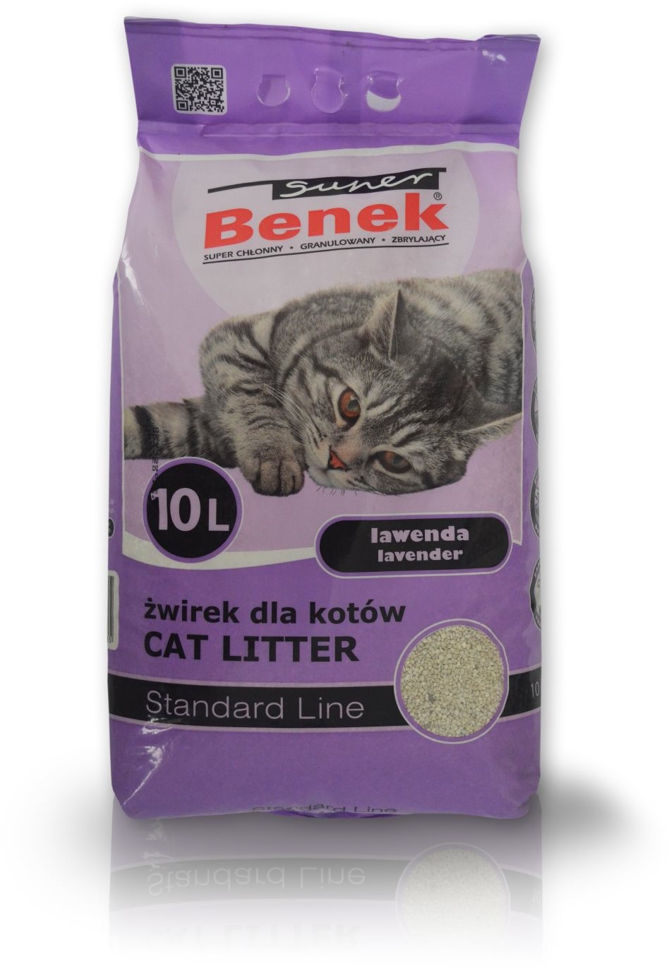 Super Benek Lavender 10 l Podstielka pre mačky