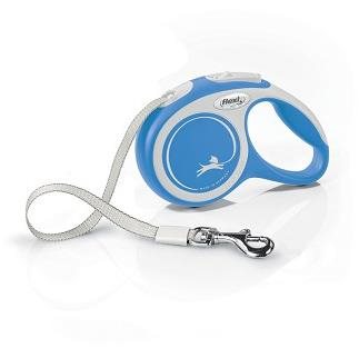 Flexi New Comfort lanko XS modré 3 m do 12 kg Vodítko