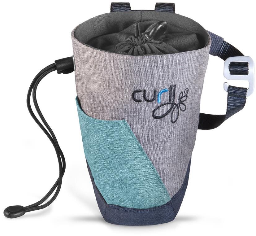 CURLI Vrecko na maškrty pre psov Scuba sivé Pamlskovník