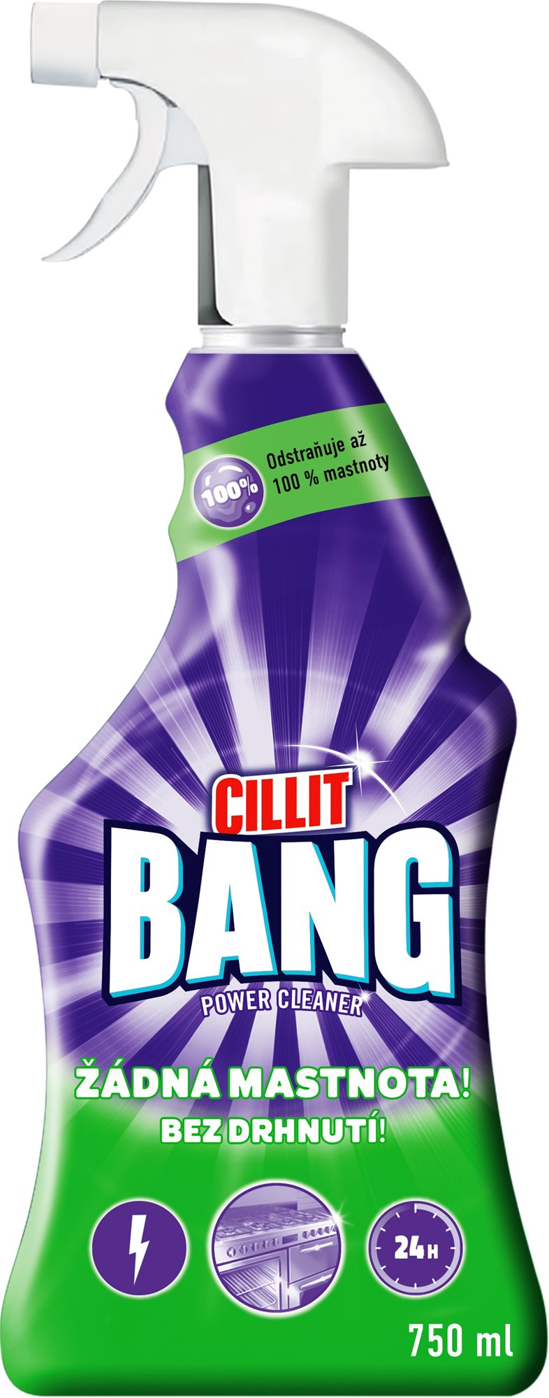 Cillit BANG Odmasťovacie sprej do kuchyne 750 ml Čistiaci prostriedok
