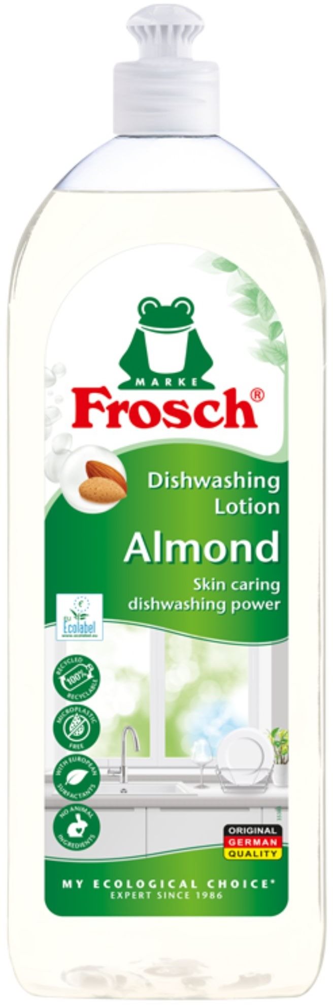 FROSCH EKO Lotion na riad mandľové mlieko 750 ml Eko prostriedok na...