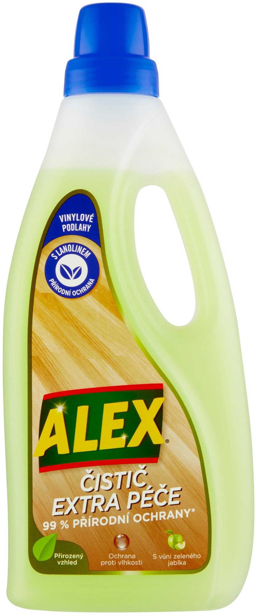 ALEX Čistič extra starostlivosť s vôňou zeleného jablka 750 ml...