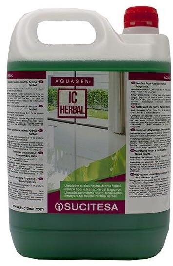 SUCITESA Aquagen IC Herbal na umývanie podláh 5 l Čistič na podlahy