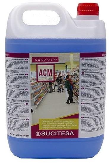 SUCITESA Aquagen ACM strojní mytí podlah 5 l Čistič na podlahy