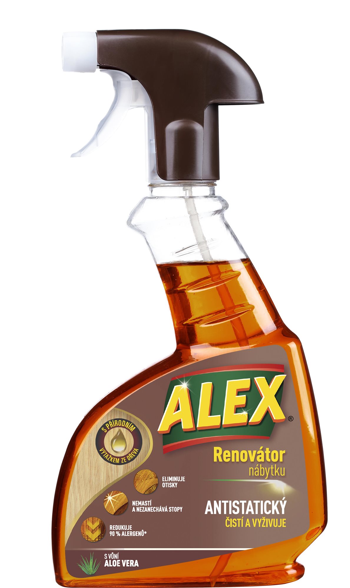ALEX Aloe Vera Renovátor nábytku antistatický 375 ml Čistiaci...